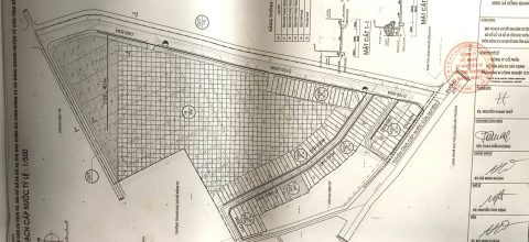 Bản đồ quy hoạch Dự án đầu tư xây dựng hạ tầng khu dịch vụ thương mại làng nghề, bãi để xe, bãi gỗ tại phường Đồng Kỵ