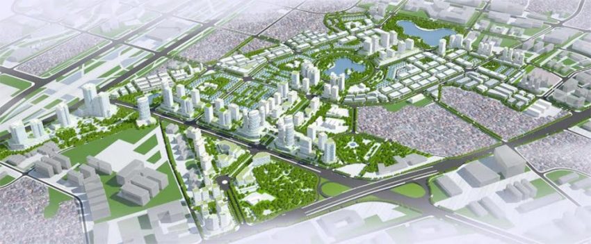 Phối cảnh dự án khu đô thị Hinode Royal Park