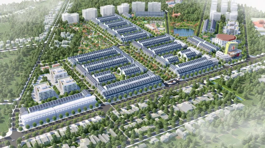 Phối cảnh dự án Sông Công Park City